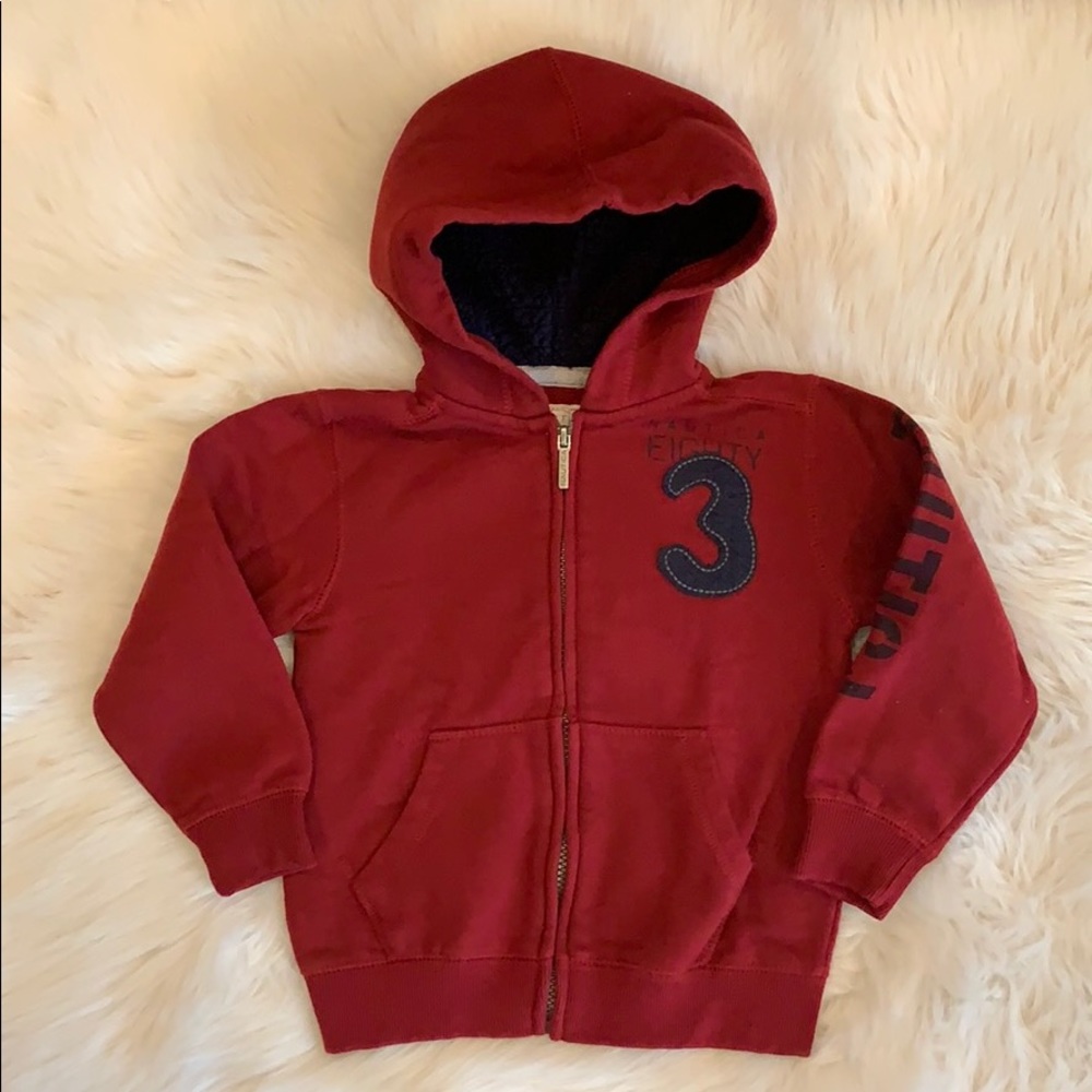 Nautica boys zip up hoodie